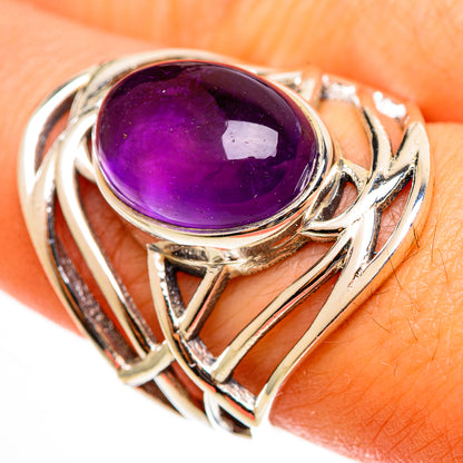 Amethyst Rings handcrafted by Ana Silver Co - RING112570