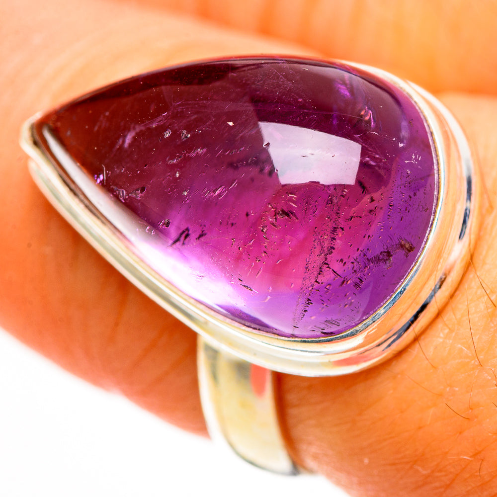 Amethyst Rings handcrafted by Ana Silver Co - RING112572
