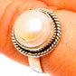 Cultured Pearl Rings handcrafted by Ana Silver Co - RING112578