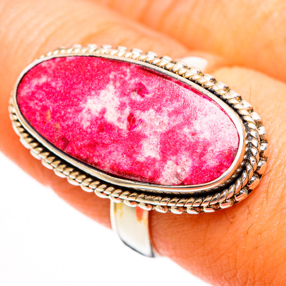 Thulite Rings handcrafted by Ana Silver Co - RING112600
