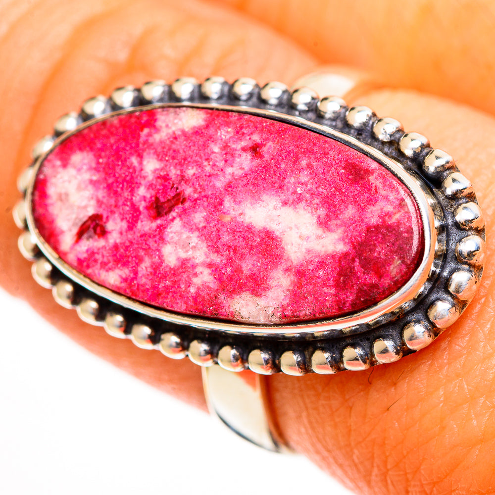 Thulite Rings handcrafted by Ana Silver Co - RING112634
