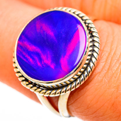 Aura Opal Rings handcrafted by Ana Silver Co - RING112636