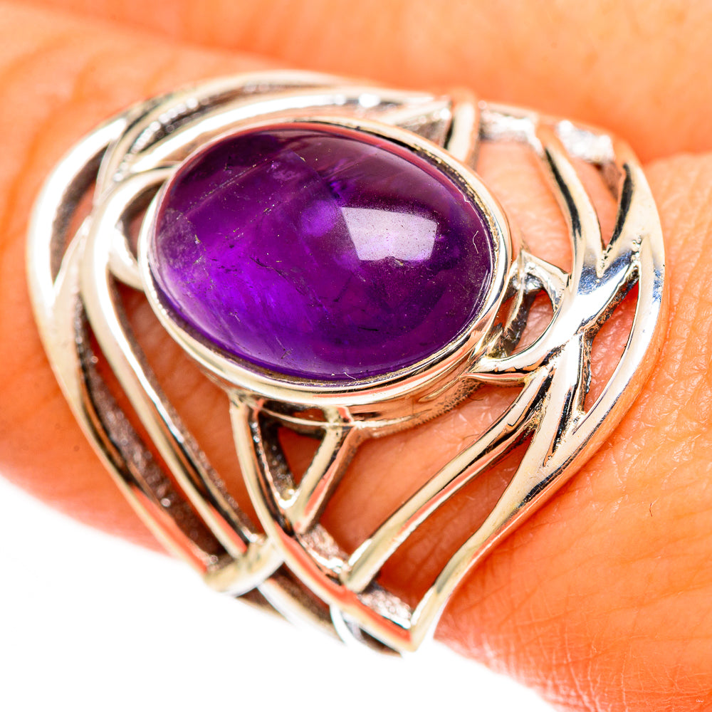 Amethyst Rings handcrafted by Ana Silver Co - RING112638