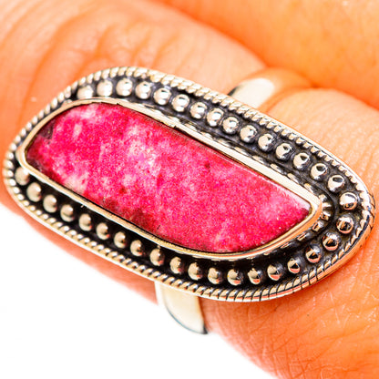 Thulite Rings handcrafted by Ana Silver Co - RING112668