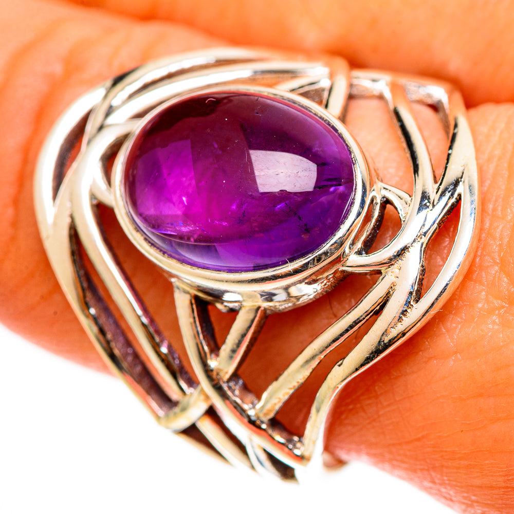 Amethyst Rings handcrafted by Ana Silver Co - RING112671