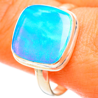 Aura Opal Rings handcrafted by Ana Silver Co - RING112687