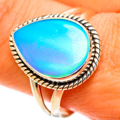 Aura Opal Rings handcrafted by Ana Silver Co - RING112689