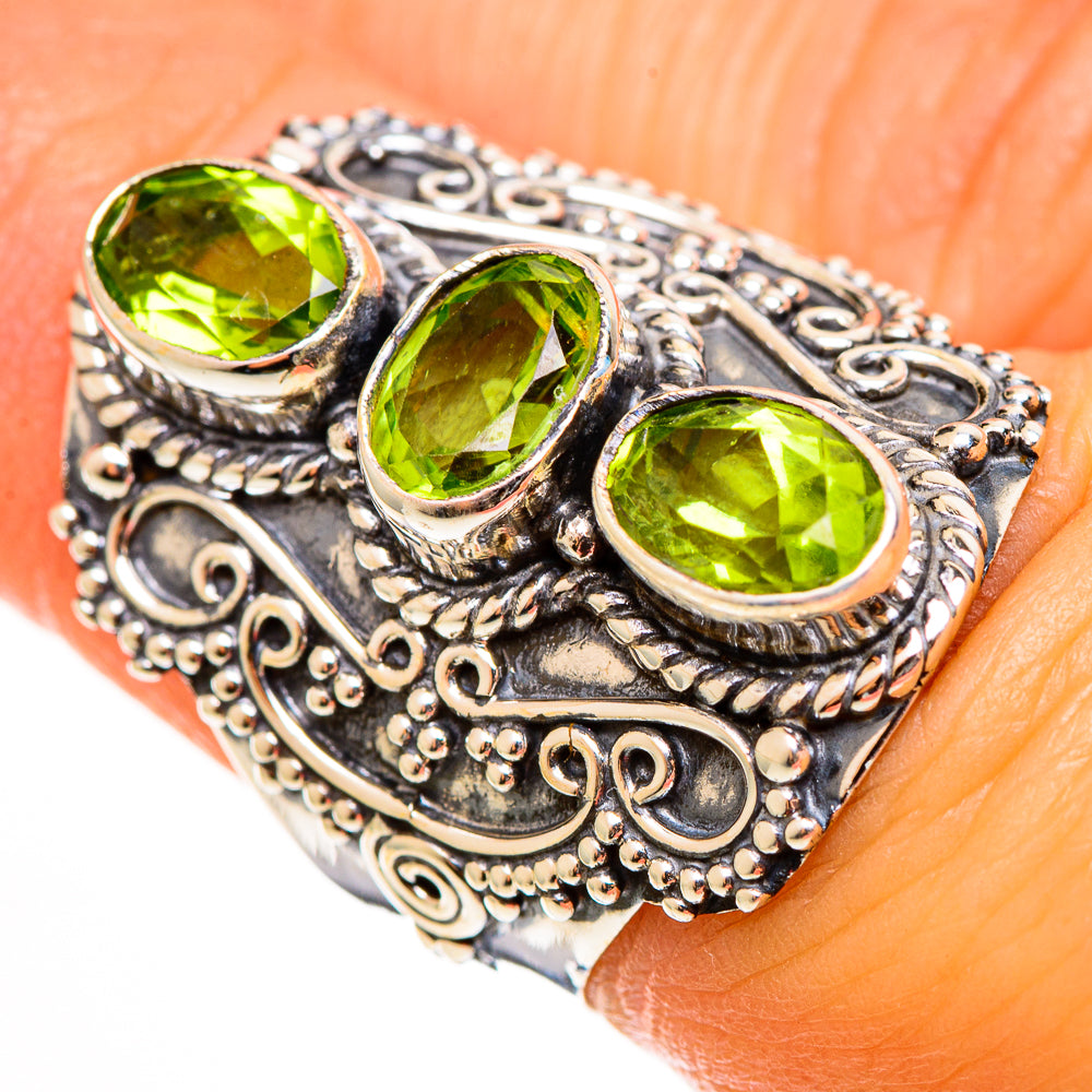 Peridot Rings handcrafted by Ana Silver Co - RING112695
