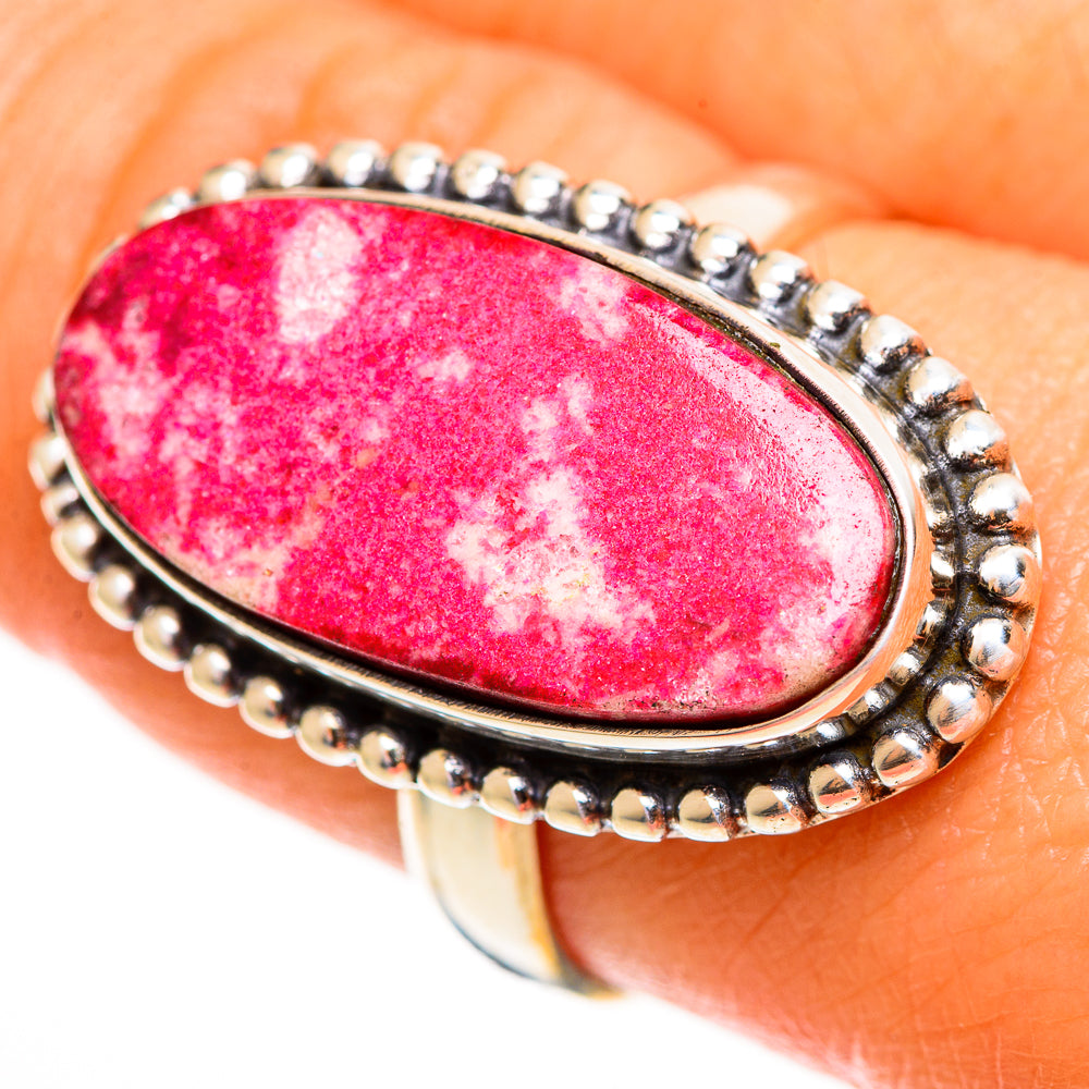 Thulite Rings handcrafted by Ana Silver Co - RING112702