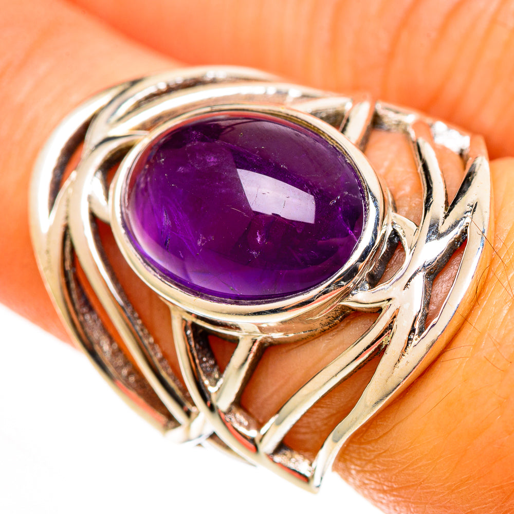 Amethyst Rings handcrafted by Ana Silver Co - RING112705