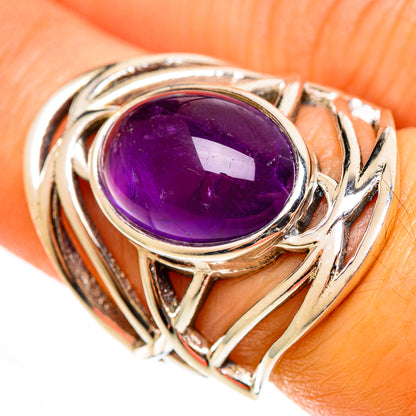 Amethyst Rings handcrafted by Ana Silver Co - RING112705