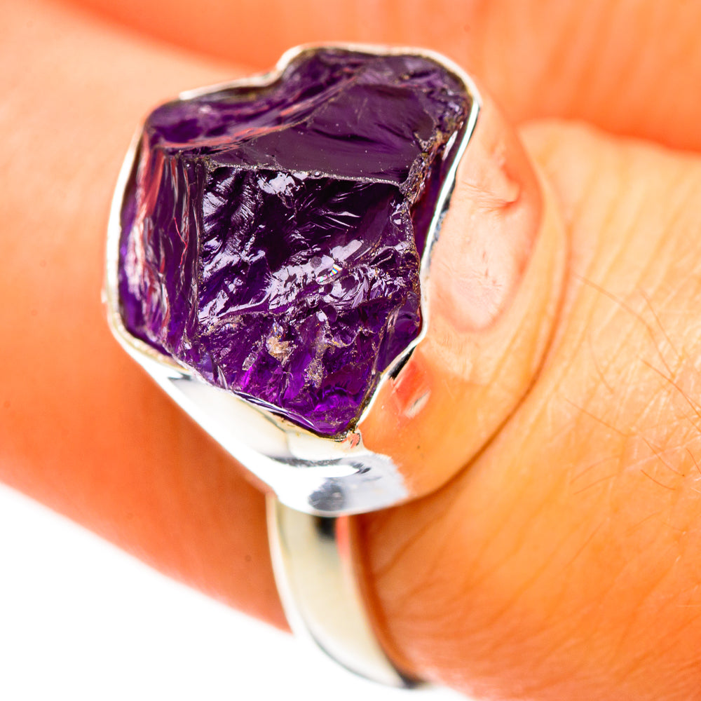 Amethyst Rings handcrafted by Ana Silver Co - RING112707