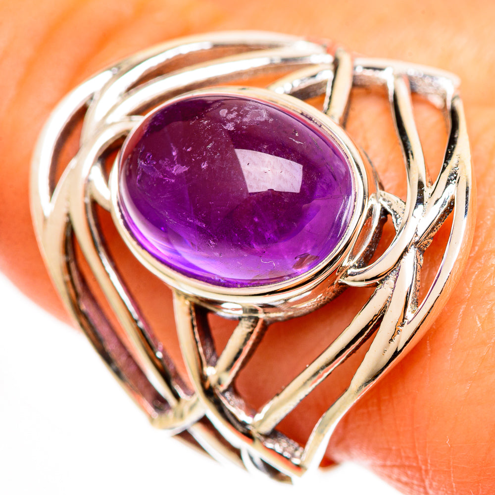 Amethyst Rings handcrafted by Ana Silver Co - RING112709