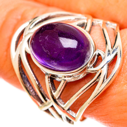 Amethyst Rings handcrafted by Ana Silver Co - RING112738