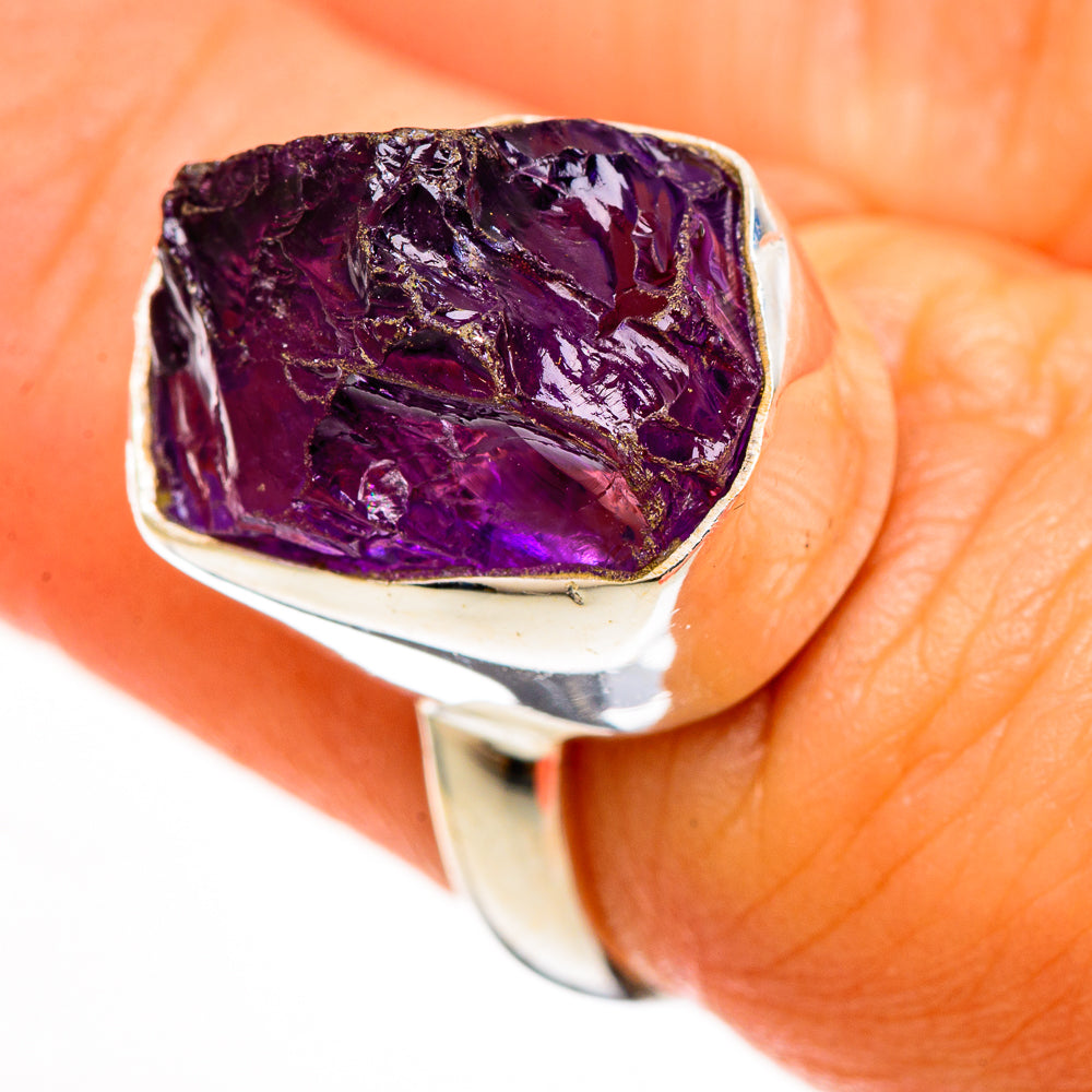 Amethyst Rings handcrafted by Ana Silver Co - RING112740