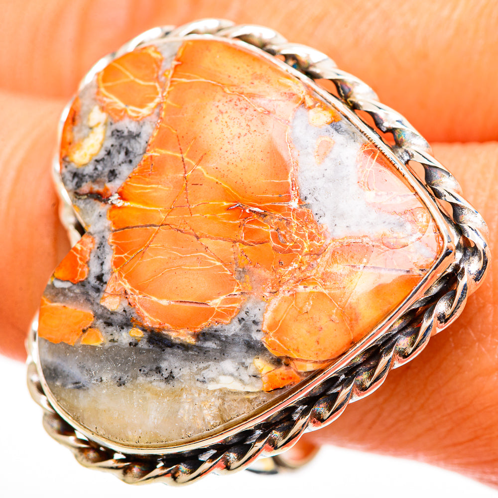Maligano Jasper Rings handcrafted by Ana Silver Co - RING112771