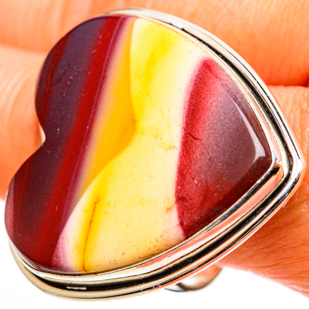 Mookaite Rings handcrafted by Ana Silver Co - RING112817