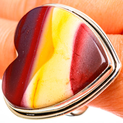 Mookaite Rings handcrafted by Ana Silver Co - RING112817