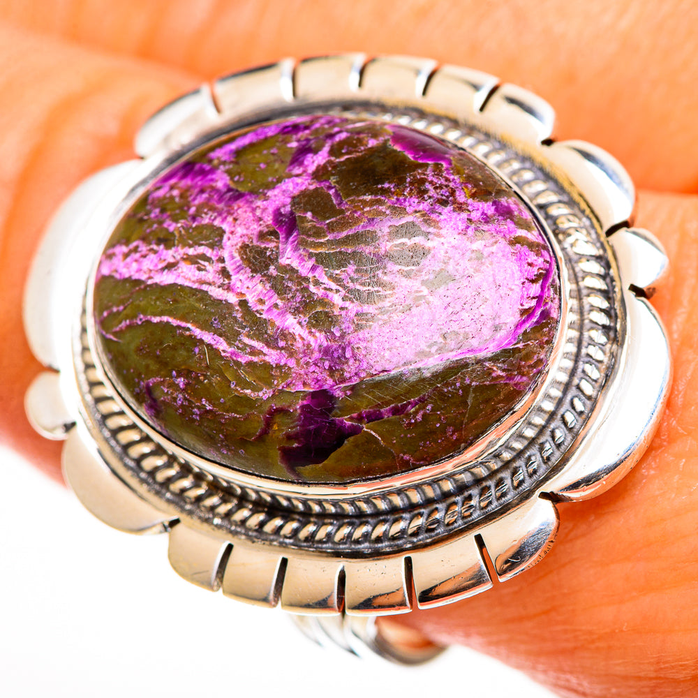 Stichtite Rings handcrafted by Ana Silver Co - RING112825