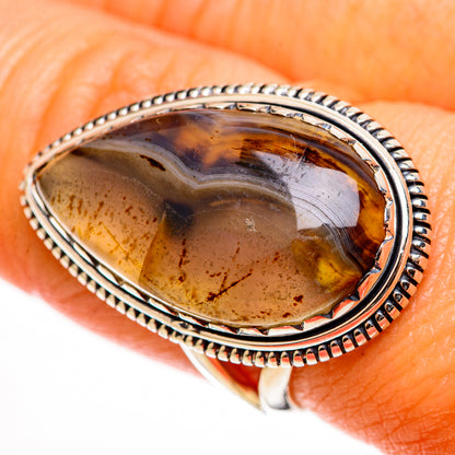 Montana Agate Rings handcrafted by Ana Silver Co - RING112856