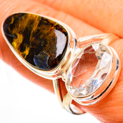 Pietersite Rings handcrafted by Ana Silver Co - RING112867