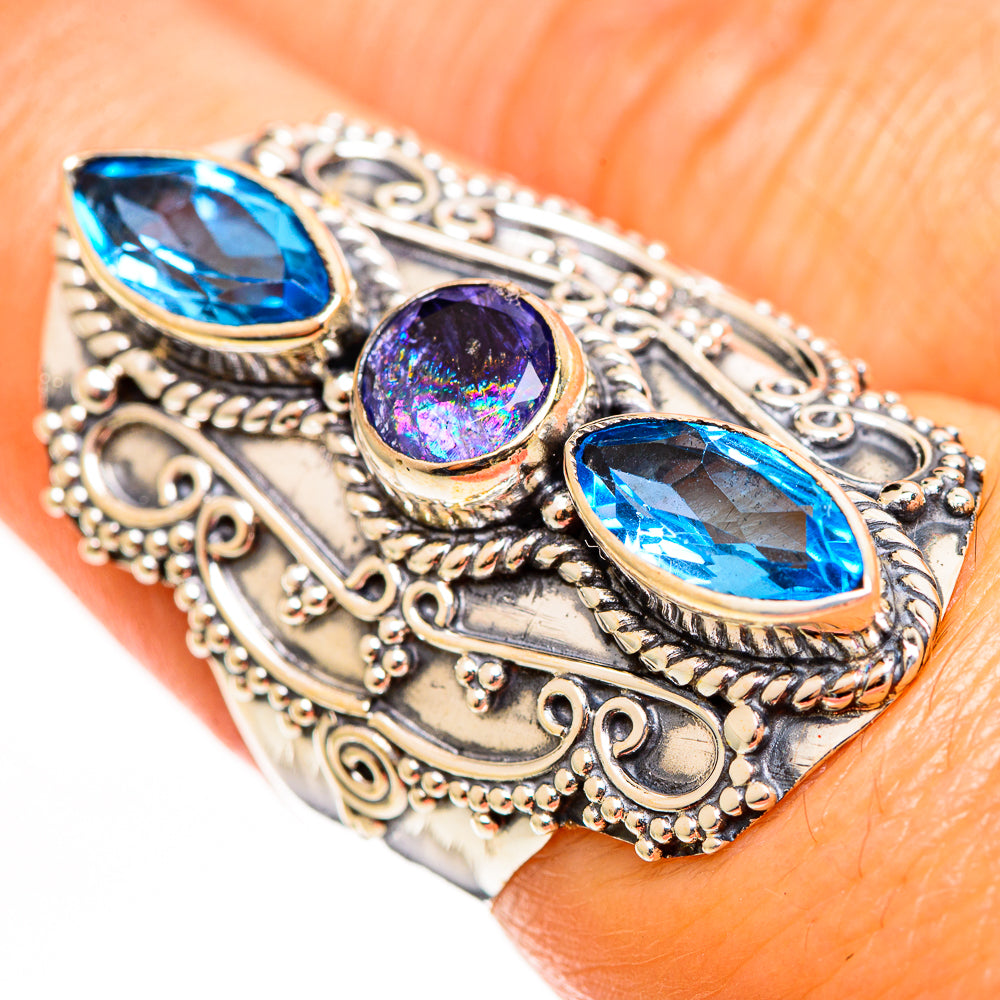 Tanzanite Rings handcrafted by Ana Silver Co - RING112875