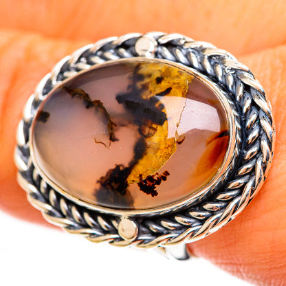 Montana Agate Rings handcrafted by Ana Silver Co - RING112888