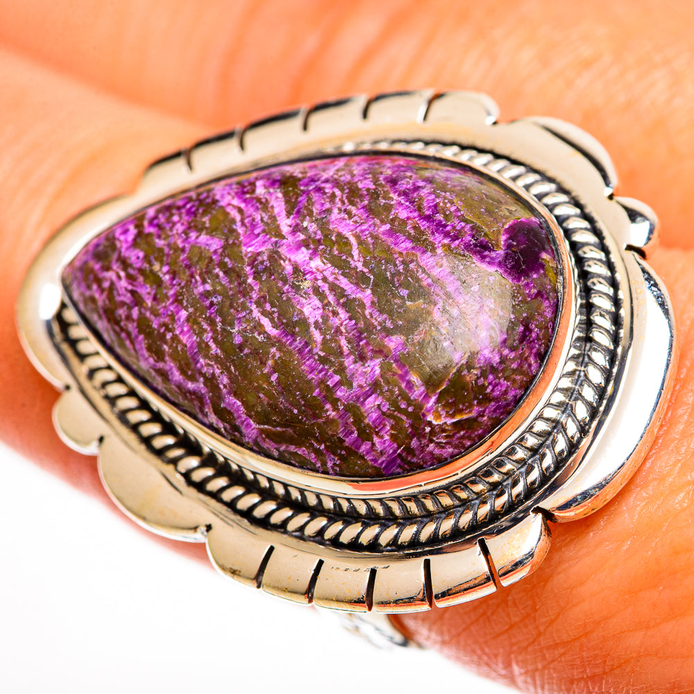Stichtite Rings handcrafted by Ana Silver Co - RING112894