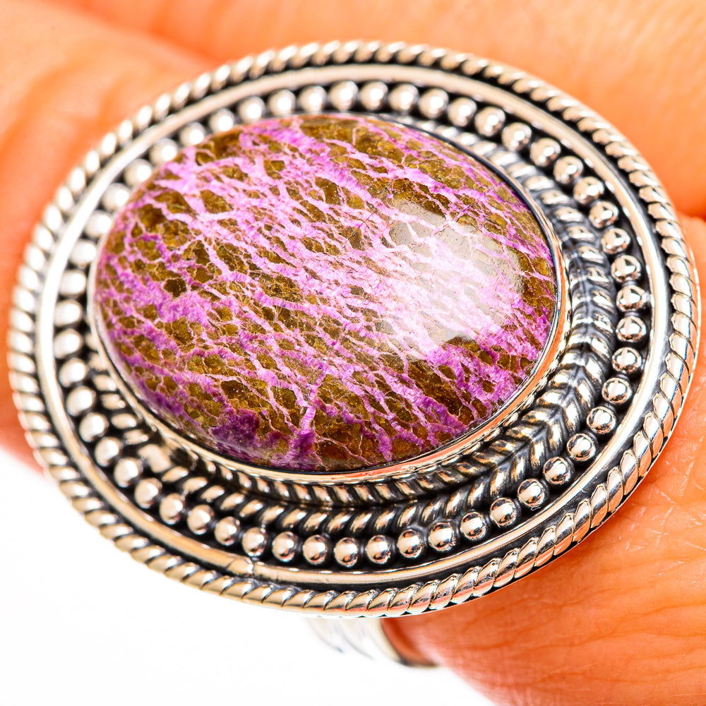 Stichtite Rings handcrafted by Ana Silver Co - RING112897