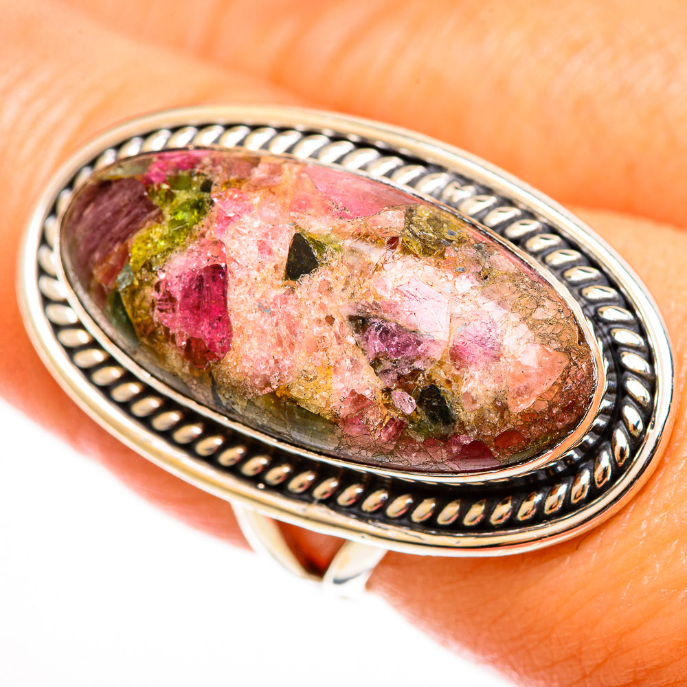 Tourmaline Rings handcrafted by Ana Silver Co - RING112915
