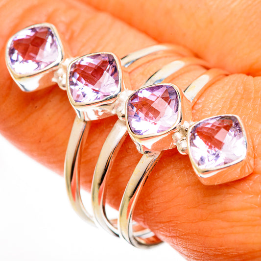 Kunzite Rings handcrafted by Ana Silver Co - RING112917