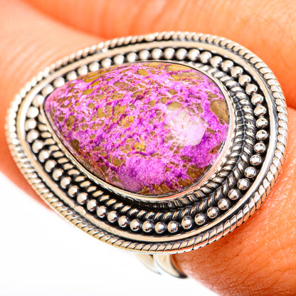 Stichtite Rings handcrafted by Ana Silver Co - RING112921