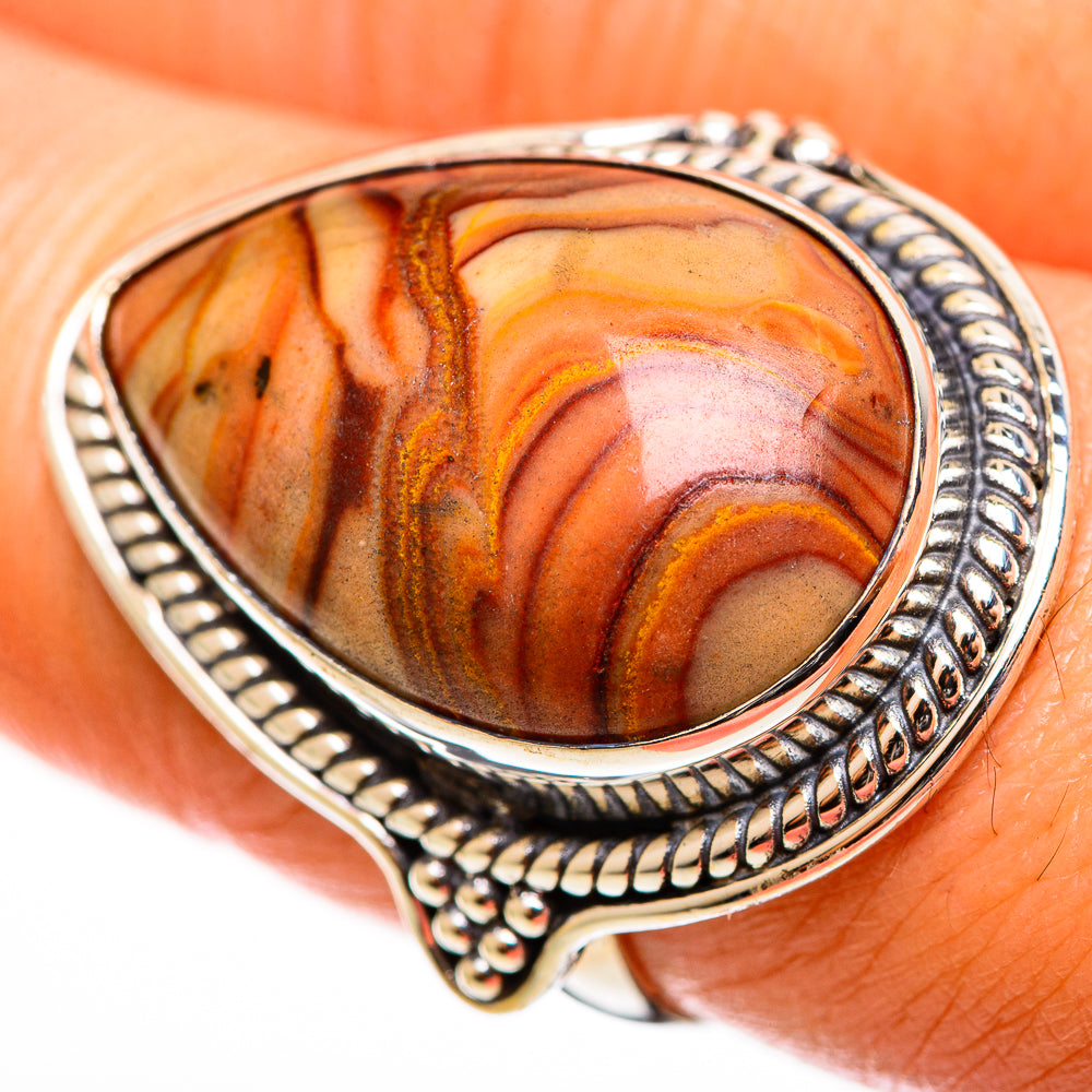 Imperial Jasper Rings handcrafted by Ana Silver Co - RING112935