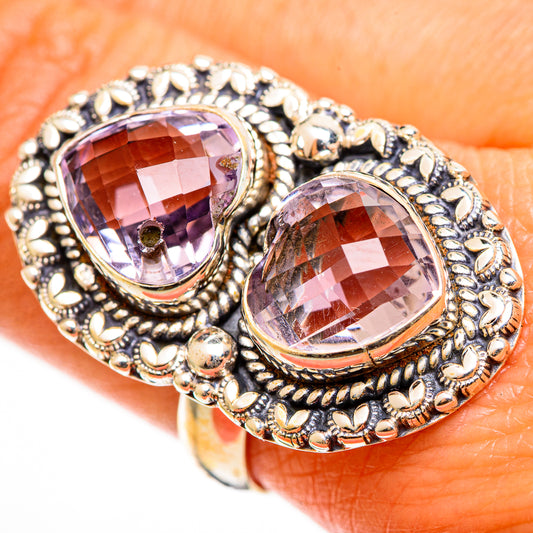 Kunzite Rings handcrafted by Ana Silver Co - RING112947