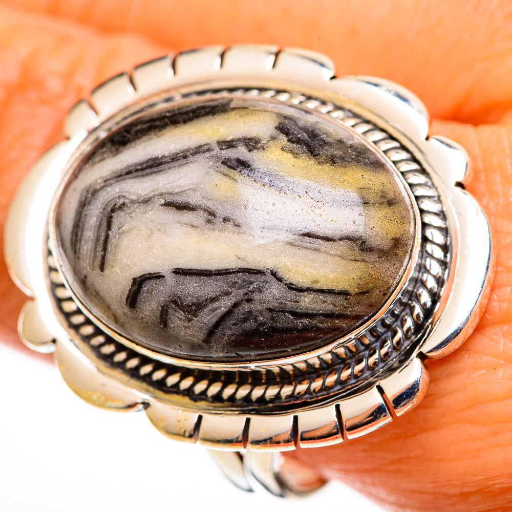 Pinolith Jasper Rings handcrafted by Ana Silver Co - RING112949