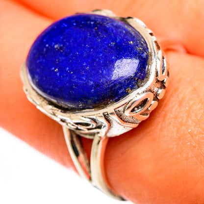 Lapis Lazuli Rings handcrafted by Ana Silver Co - RING112953