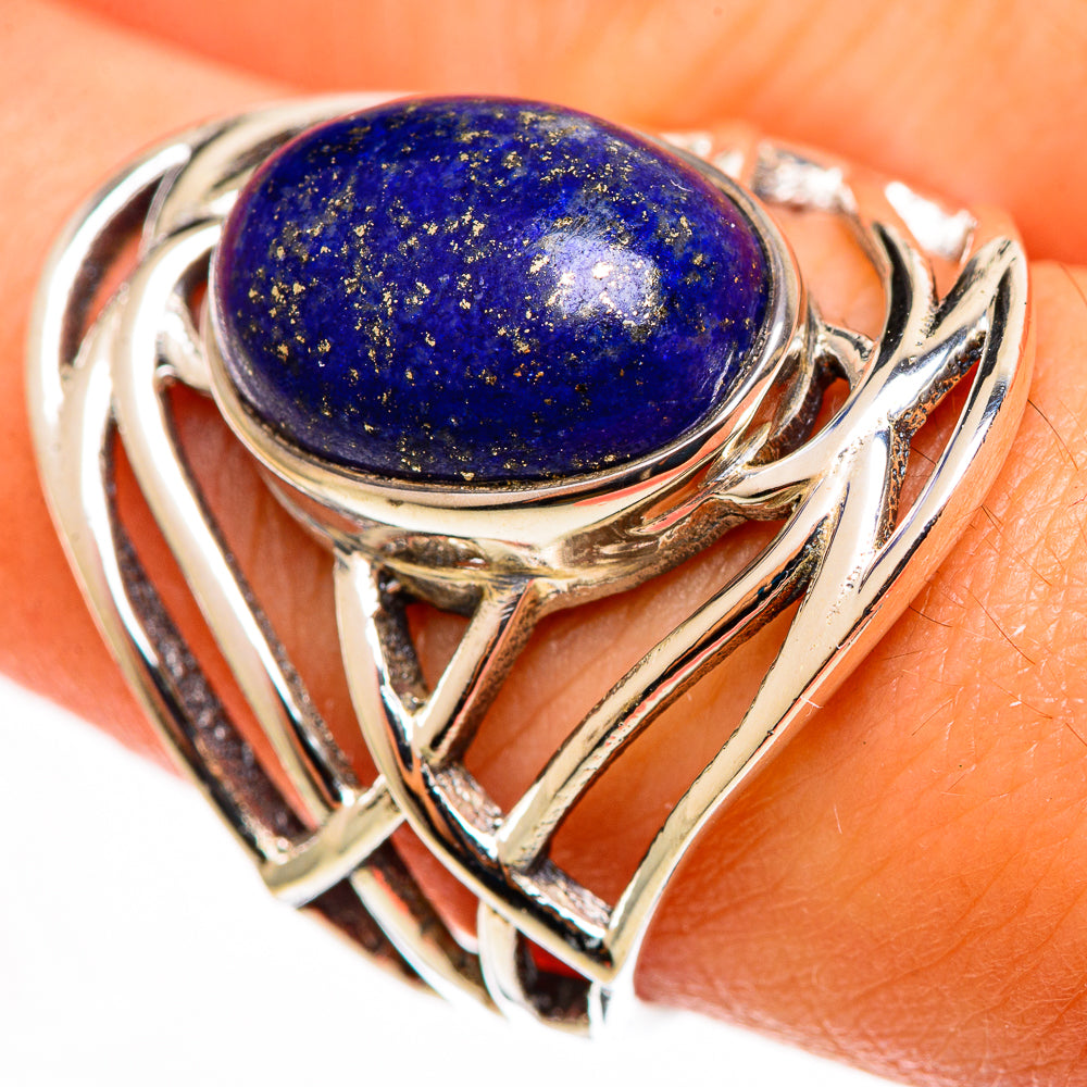 Lapis Lazuli Rings handcrafted by Ana Silver Co - RING112954