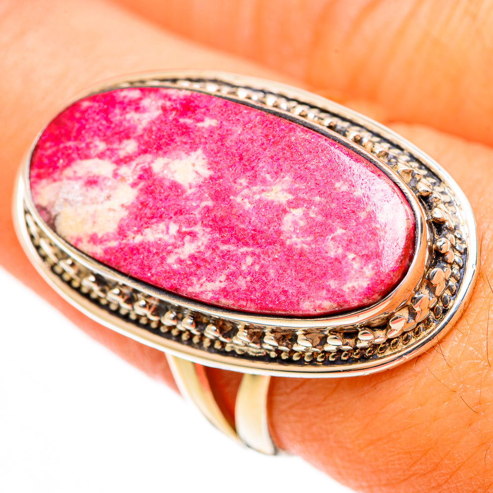 Thulite Rings handcrafted by Ana Silver Co - RING112964