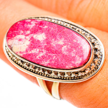 Thulite Rings handcrafted by Ana Silver Co - RING112964
