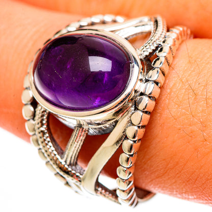 Amethyst Rings handcrafted by Ana Silver Co - RING112966