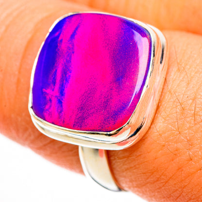 Aura Opal Rings handcrafted by Ana Silver Co - RING112967
