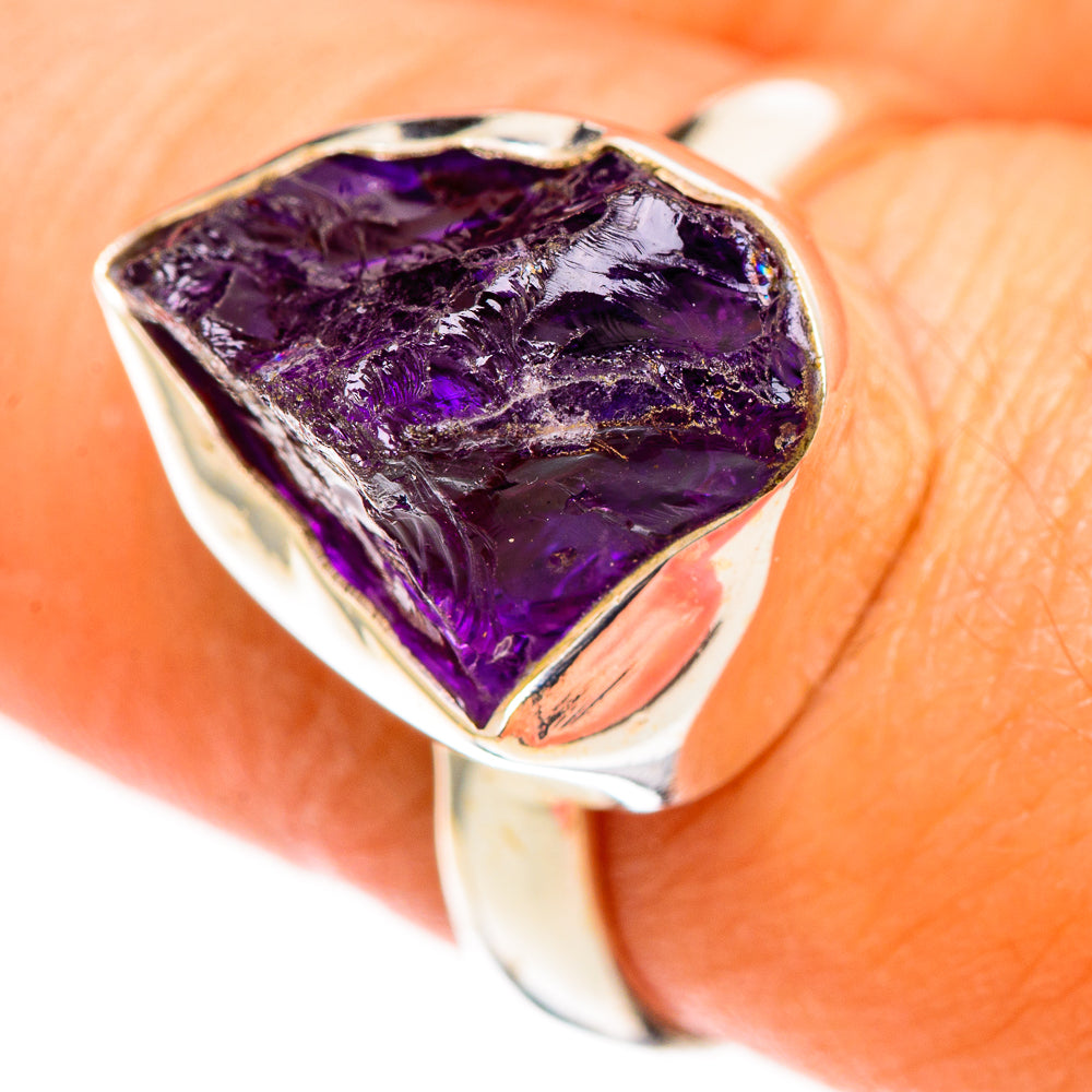 Amethyst Rings handcrafted by Ana Silver Co - RING112968