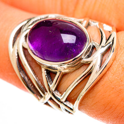 Amethyst Rings handcrafted by Ana Silver Co - RING112970