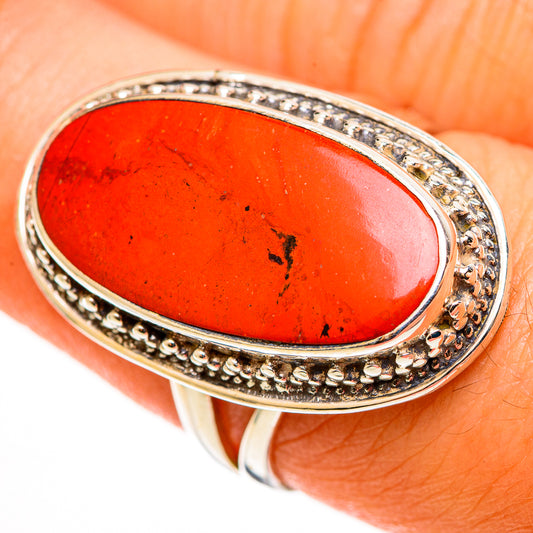 Red Jasper Rings handcrafted by Ana Silver Co - RING112992