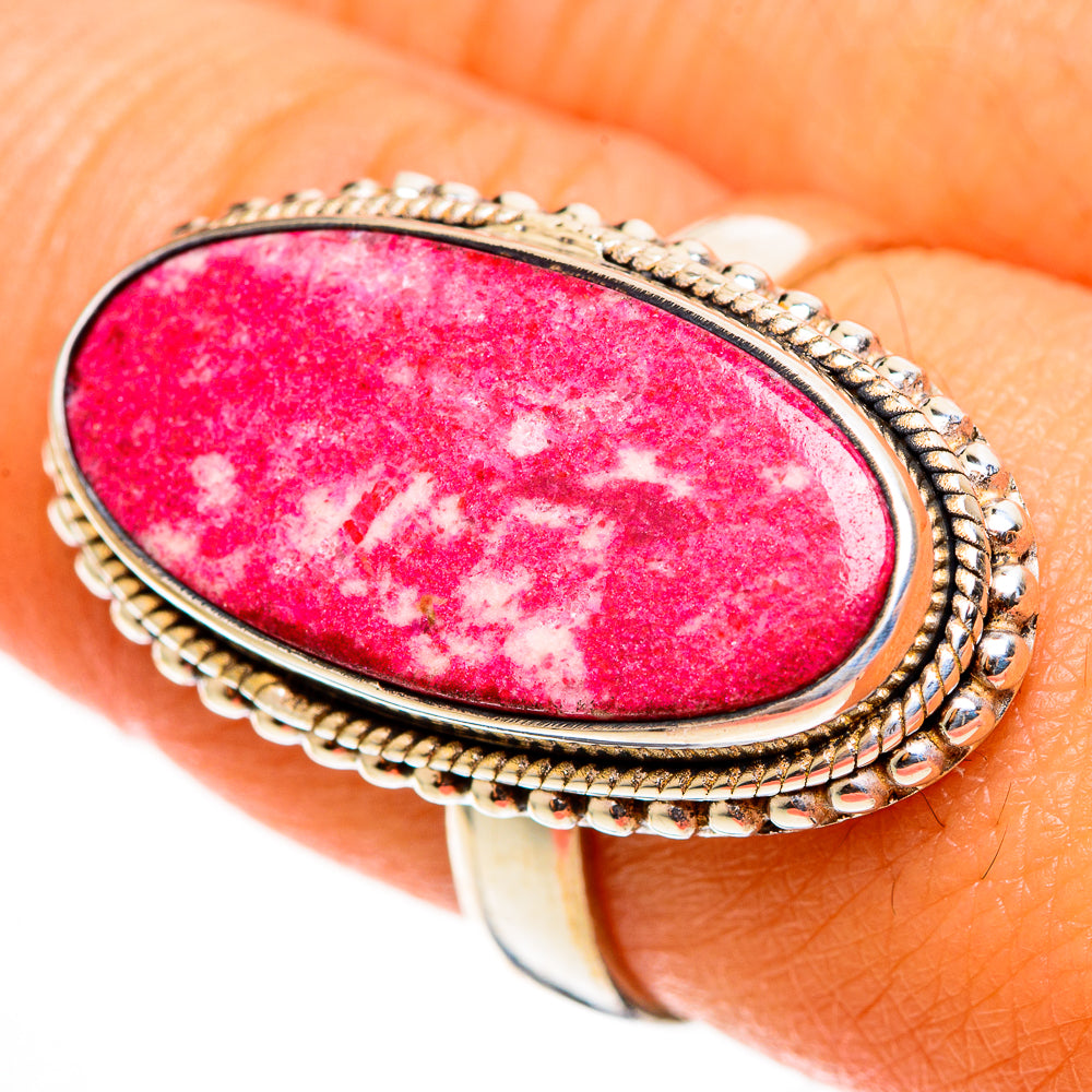 Thulite Rings handcrafted by Ana Silver Co - RING112995