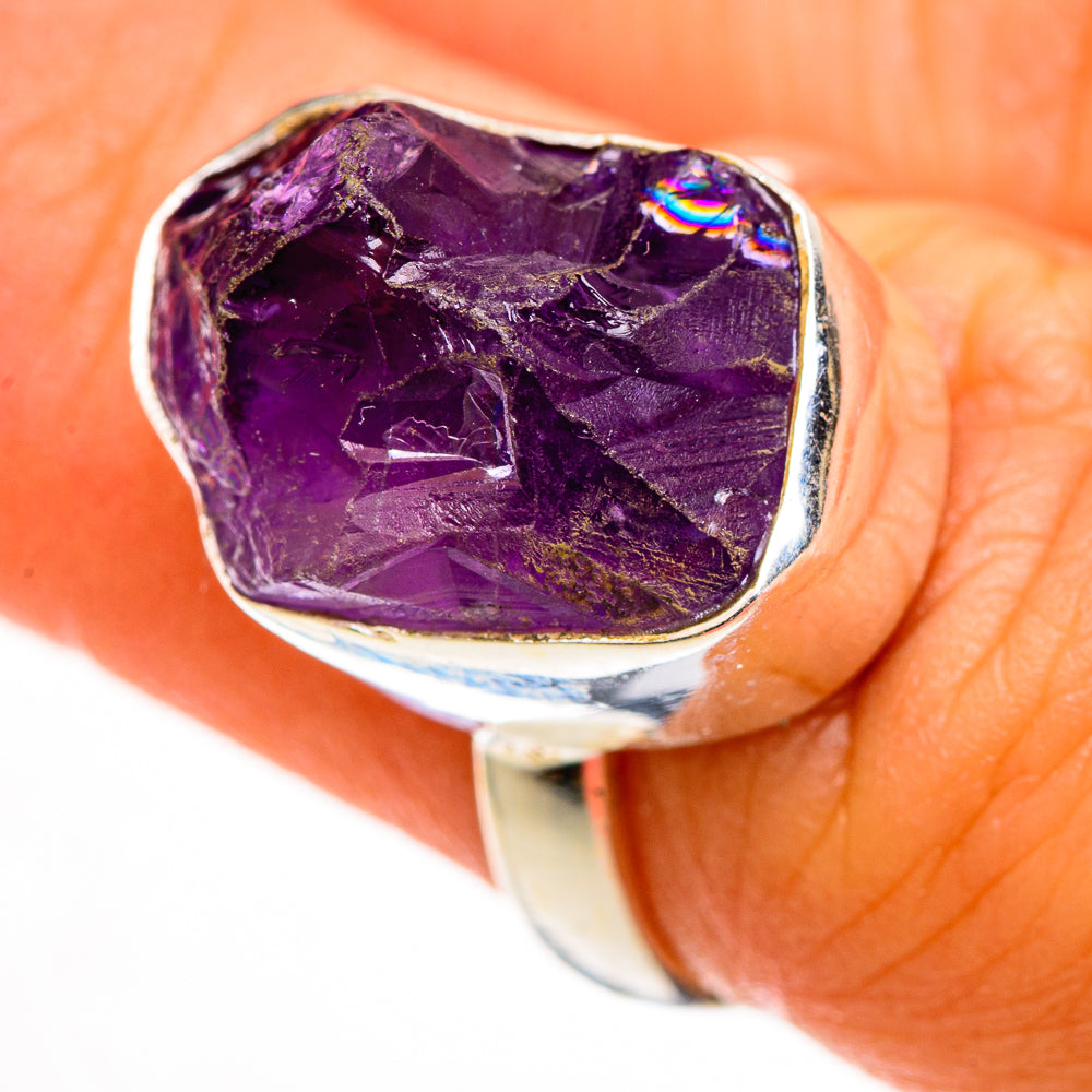 Amethyst Rings handcrafted by Ana Silver Co - RING112999