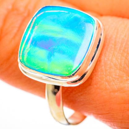 Aura Opal Rings handcrafted by Ana Silver Co - RING113016