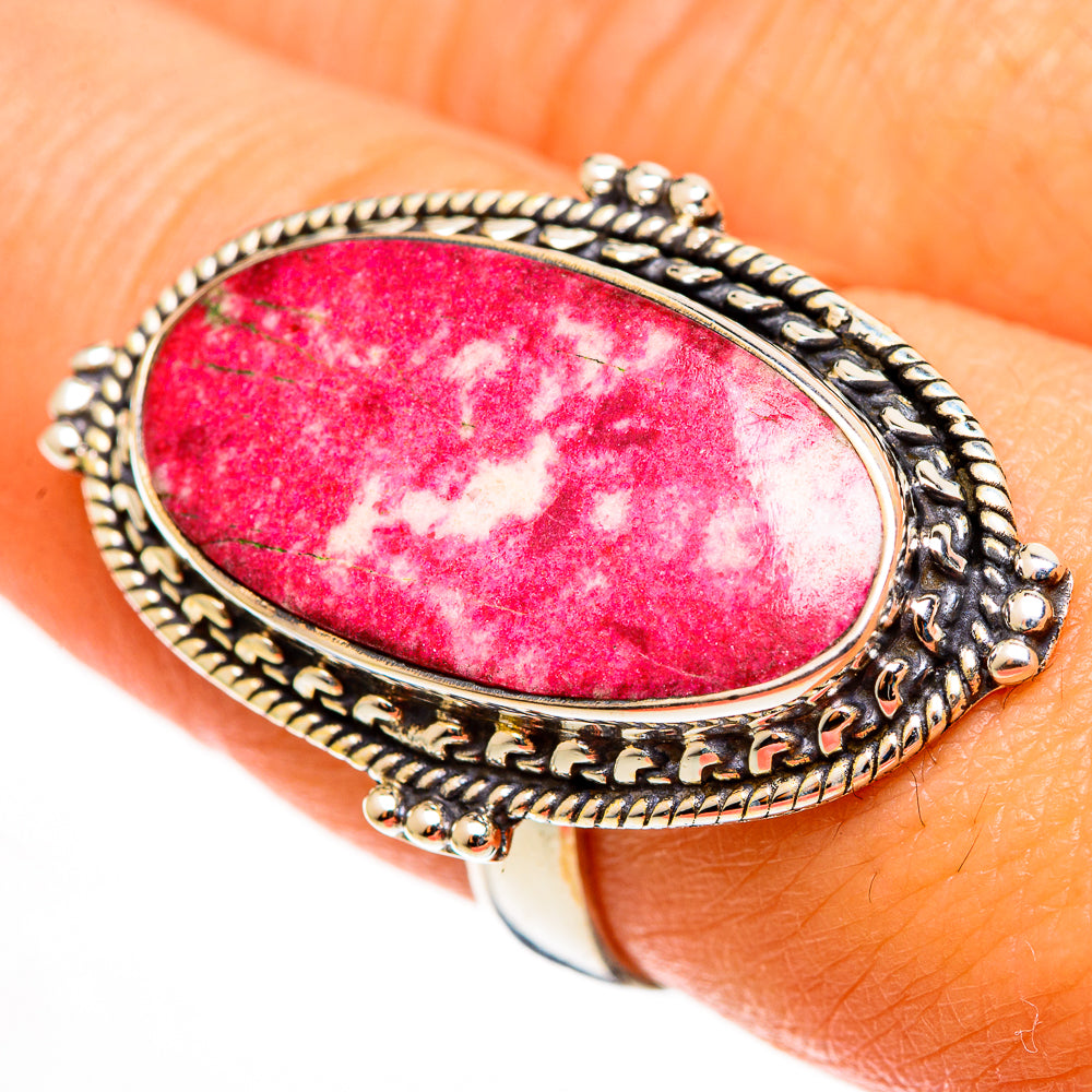 Thulite Rings handcrafted by Ana Silver Co - RING113030