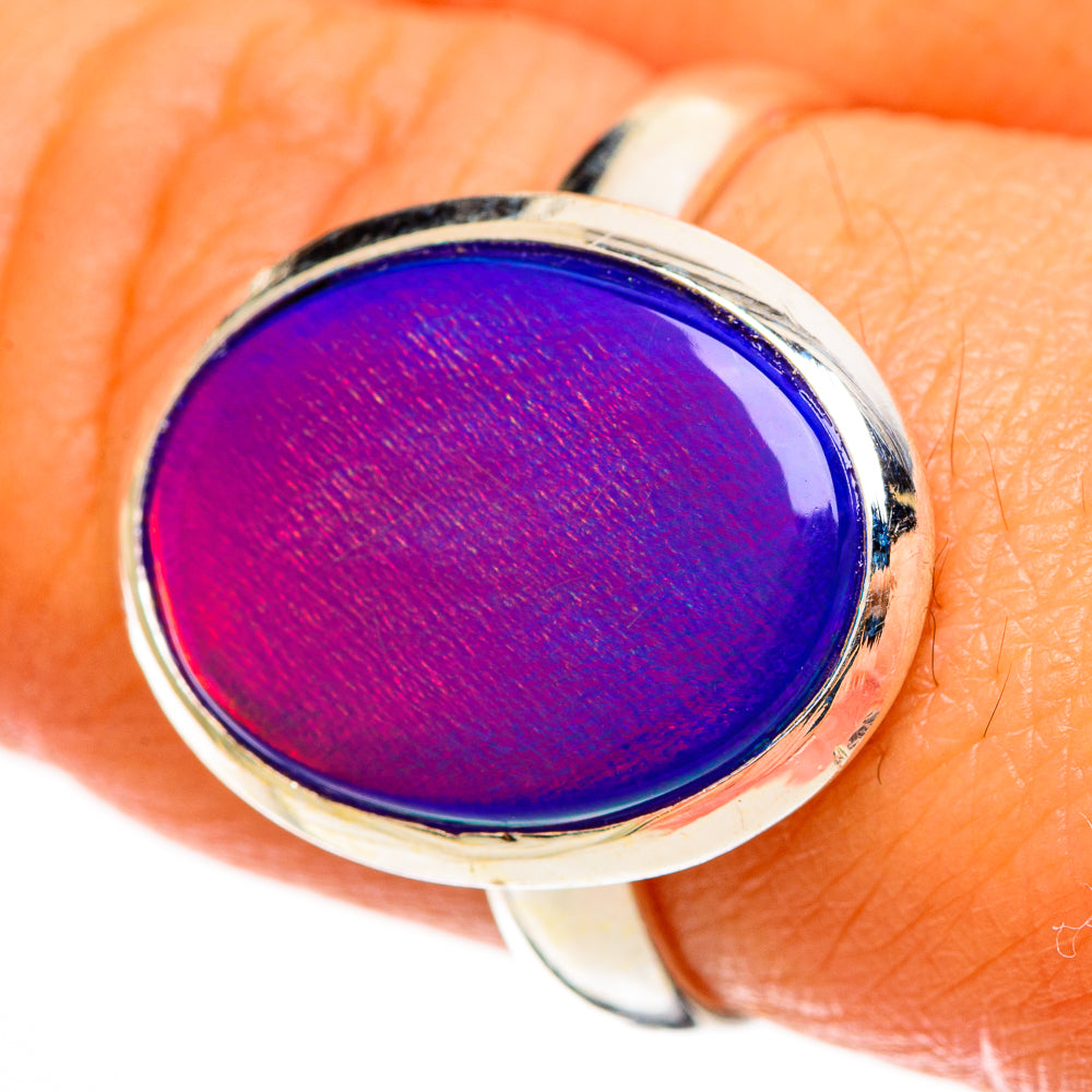 Aura Opal Rings handcrafted by Ana Silver Co - RING113033