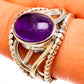 Amethyst Rings handcrafted by Ana Silver Co - RING113065
